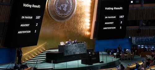 United Nations : Vote on Ending the Blockade on Cuba